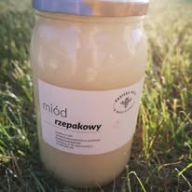 Miód nektarowy rzepakowy PasiekaMaja - 1,2 kg