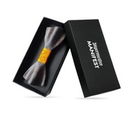 Jagermeister MANIFEST drewniana muszka mucha UNIKAT PREZENT PREMIUM NOWA