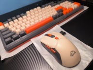 Freewolf T96 klawiatura + mysz bezprzewodowa 2.4G/BT RGB USB-C 96