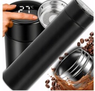 KUBEK TERMICZNY LCD WYŚWIETLACZ TEMPERATURY 500ML 8H TERMOS NIERDZEWNY NOWY