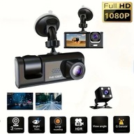 Zestaw 3 Kamer Samochodowych 1080P – Przód, Środek, Tył.