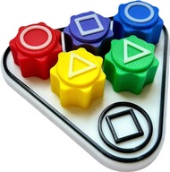 KOŚCI DO GRY GONGGI SQUID GAME GONG-GI POPULARNA GRA ZRĘCZNOŚCIOWA