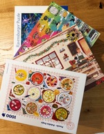 PUZZLE - 4x1000 - Trevell, Gibsons, Ravensburger, Love Poland Design