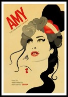 A2 PLAKAT MUZYCZNY MUZYKA PIOSENKARKA AMY WINEHOUSE