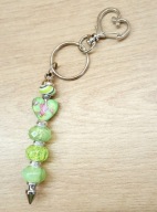 Brelok do kluczy Serduszko zawieszka 6423 Oliwia Kurowska, Kuba Kurowski