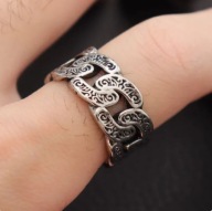 Etniczny Sygnet Regulow Słowiański Sploty Viking W