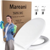 DESKA SEDESOWA WOLNOOPADAJĄCA TOALETA ŁAZIENKA DESKI SEDES BIAŁA