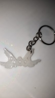 Handmade brelok z żywicy inspirowany Columbiną z Genshin Impact