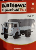 Star 25 nr.1.Kultowe ciężarówki PRLu.DeAgostini 1:43