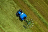 Zgrabiarka karuzelowa spyder zawieszana z WOM 3,60m Talex