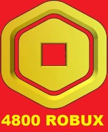 ROBLOX ROBUX 4800 SZTUK 4800RS 4.8K ROBUXÓW ROBUXY GAMEPASS