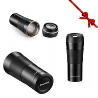 KUBEK TERMICZNY TERMOS GORĄCE NAPOJE HERBATA KAWA CZARNY 400ML MEACTIVE