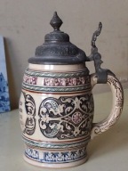 Stary niem. kufel do piwa.