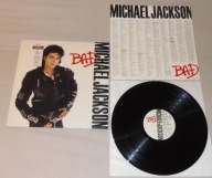 MICHAEL JACKSON "BAD" NM- 1press1987r