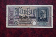 Banknot Niemcy 50 marek 1939 rok !!!