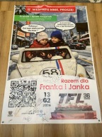 Baner TFL 36 – autografy Giez, Kruk, Saleta i Jurkowski