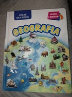 atlas dla dzieci GEOGRAFIA książka z okienkami w twardej oprawie NOWA