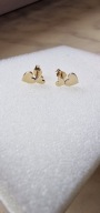 ZŁOTE KOLCZYKI -SERCA -pr. 333 waga 1g