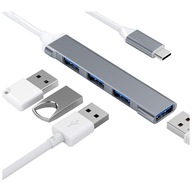 Hub USB HUB USB-C na 4 porty USB 4 portów szybki 5Gbps do laptopa, telefonu