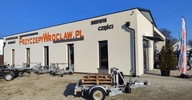 Inny PRZYCZEPA DO TRANSPORTU LADUNKU NA PALECIE DMC 1300 kg Samozaladowcza