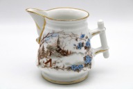 ANTYCZNY MLECZNIK PORCELANA CARL TIELSCH 1875 - 1909 r STARY ŚLĄSK