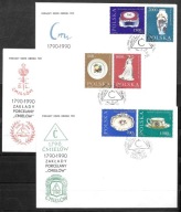 *FDC ROCZNIK 1990 Fi 3140-45 kas. 3 szt. ĆMIELÓW / komplet