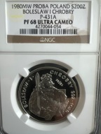 200 ZŁ 1980 CHROBRY BOLESŁAW PROBA