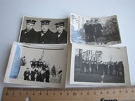 STARE ZDJĘCIE FOTO WOJSKO LWP MUNDUROWI MARYNARKA WOJENNA 4 SZT