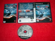 TOP GUN COMBAT ZONES PS2 MYŚLIWCE jak ACE COMBAT symulator lotniczy