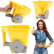 SIEWNIK RĘCZNY DO NAWOZU TRAWY NASION OGRODOWY ROZSIEWACZ ROZRZUTNIK 3L