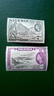 Nigeria ** 2 znaczki QEII kolonie angielskie brytyjskie