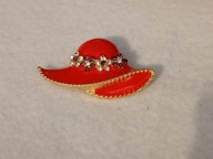 Broszka w kształcie kapelusza