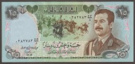 Irak 25 dinarów 1986 - Saddam Husajn - stan bankowy UNC
