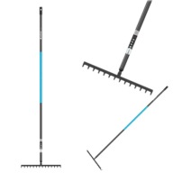 GRABIE METALOWE IDEAL PRO CELLFAST MOCNE OGRODOWE DO TRAWY LIŚCI TRWAŁE