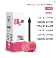 Dętka RIDENOW Road Light TPU 700x18-32 65mm CZARNY WENTYL