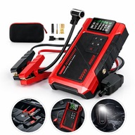 ROZRUSZNIK SAMOCHODOWY POWERBANK KOMPRESOR LATARKA 4W1 28000MAH