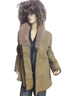 Lubelskie Zaklady Futrzarskie kożuch mocny bardzo ciepły 36/38