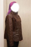 Oldschool skórzana kurtka ramoneska BDB REBEL RINO & PELLE 38-40