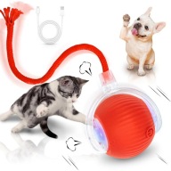 PIŁKA INTERAKTYWNA UCIEKAJĄCA DLA KOTA PSA
