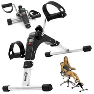 ROWEREK TRENINGOWY ROTOR ROWER REHABILITACYJNY 2w1 MOBILNY Z LICZNIKIEM LCD