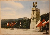JABŁONKI. Pomnik Generała Karola Świerczewskiego