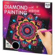 Diamentowe Malowanie Mozaika DIY- Mandala Aksamitne Płótno 3D