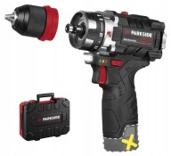 PARKSIDE PBSPA 12 A1 wiertarkowkrętarka udarowa aku. 45 Nm 12V. GW 5 lat