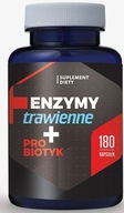 Suplement diety Hepatica enzymy trawienne + probiotyk kapsułki 180 szt.