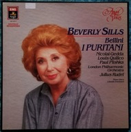 Bellini I Puritani - Beverly Sills Gedda Rudel - Angel Records 1985 3LP Box