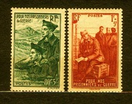 FRANCJA ** II Wojna, wydanie na rzecz jeńców Mi 500-01