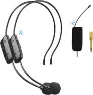 Mikrofon Bezprzewodowy Nagłowny HUACAM 2.4G 2w1