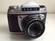 Aparat Exa 1a z obiektywem Meyer-Optik Görlitz Domiplan 2.8/50