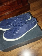 Trampki damskie Sznurowane granatowe tenisówki buty sportowe 16486 37