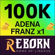 Lineage 2 L2 Reborn Signature - FRANZ x1 Adena - 100K